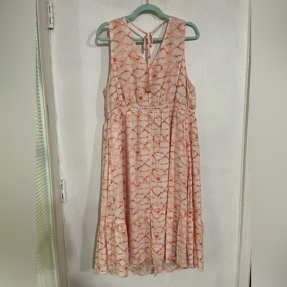 Isabel maternity dress size XXL peach sleeveless - Picture 4 of 6